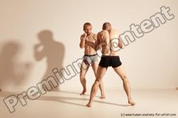 Kickbox reference poses